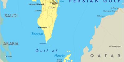 Mapa Bahrajn offline