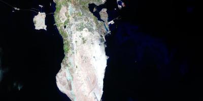 Mapa Bahrajn satelit